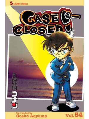 cover image of Case Closed, Volume 54